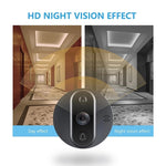 Campanello elettronico spioncino visivo video intelligente WiFi R9 da 4,3 pollici, R9