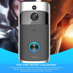 Campanello video visivo M3 720P Smart WIFI a bassissimo consumo con versione Ding Dong, spina americana, With Ding Dong Version