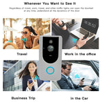 Campanello video smart M2 720P con WiFi e visione notturna