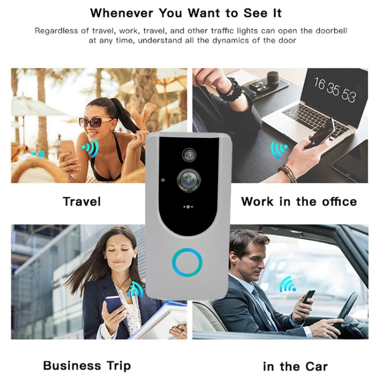 Campanello video smart M2 720P con WiFi e visione notturna