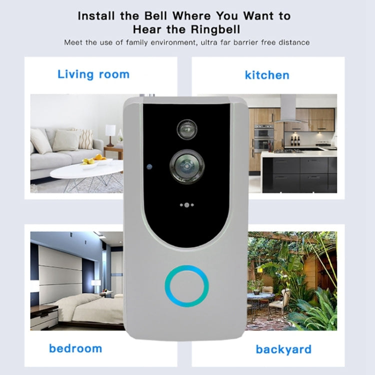 Campanello video smart M2 720P con WiFi e visione notturna
