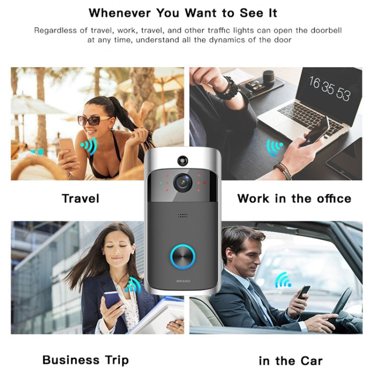 Campanello video smart M3 720P WiFi con visione notturna