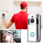 Campanello visivo PIR M4 720P Smart WiFi con visione notturna