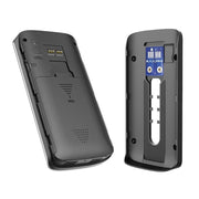 Campanello visivo PIR M4 720P Smart WIFI a bassissimo consumo con 3 slot per batteria, supporto per monitoraggio remoto del telefono cellulare e visione notturna e obiettivo grandangolare da 166 gradi