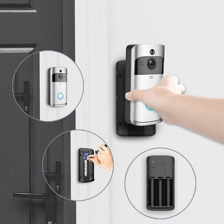 Campanello visivo PIR M4 720P Smart WiFi con visione notturna