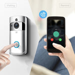 Campanello visivo PIR M4 720P Smart WiFi con visione notturna
