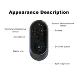 Campanello video M108 720P WiFi batteria 6400mAh