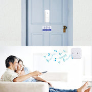 P6 110dB Wireless IP55 Impermeabile a basso consumo energetico WiFi Doing-dong Ricevitore per campanello, Distanza ricevitore: 300 m, Spina USA