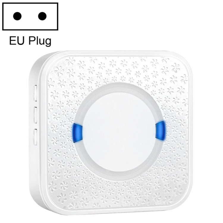 P6 110dB Wireless IP55 Impermeabile a basso consumo energetico WiFi Doing-dong Ricevitore per campanello, Distanza ricevitore: 300 m, Spina UE