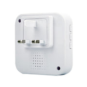 P6 110dB Wireless IP55 Impermeabile a basso consumo energetico WiFi Doing-dong Ricevitore per campanello, Distanza ricevitore: 300 m, Spina UK
