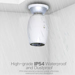 X3 1080P WiFi Smart Video IP54 Spia per porta con fotocamera digitale impermeabile, supporto scheda TF e visione notturna a infrarossi