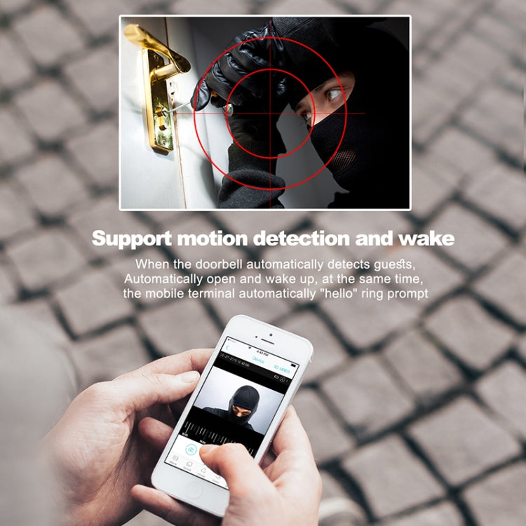 Campanello video WiFi M101 con visione notturna e interfono
