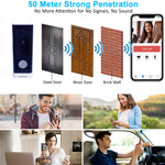 M200A Campanello Video WiFi 1080P con Interfono