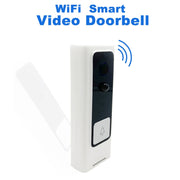 Campanello video intelligente con pulsante quadrato WiFi M200B, supporto rilevamento movimento a infrarossi e frequenza adattiva e interfono bidirezionale e sveglia remota / PIR, M200B