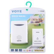VOYE V006B Home Music Campanello senza fili con telecomando con 38 suoni di polifonia, V006B