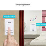 VOYE V006B Home Music Campanello senza fili con telecomando con 38 suoni di polifonia, V006B