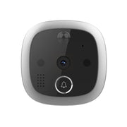 SF550 Spioncino digitale per porta con schermo da 4,3 pollici 1,0 MP di sicurezza con 12 musica polifonica, supporto rilevamento movimento PIR e visione notturna a infrarossi e grandangolo 145 gradi e scheda TF