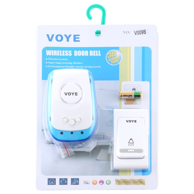 VOYE V009B Campanello wireless con telecomando 38 suoni
