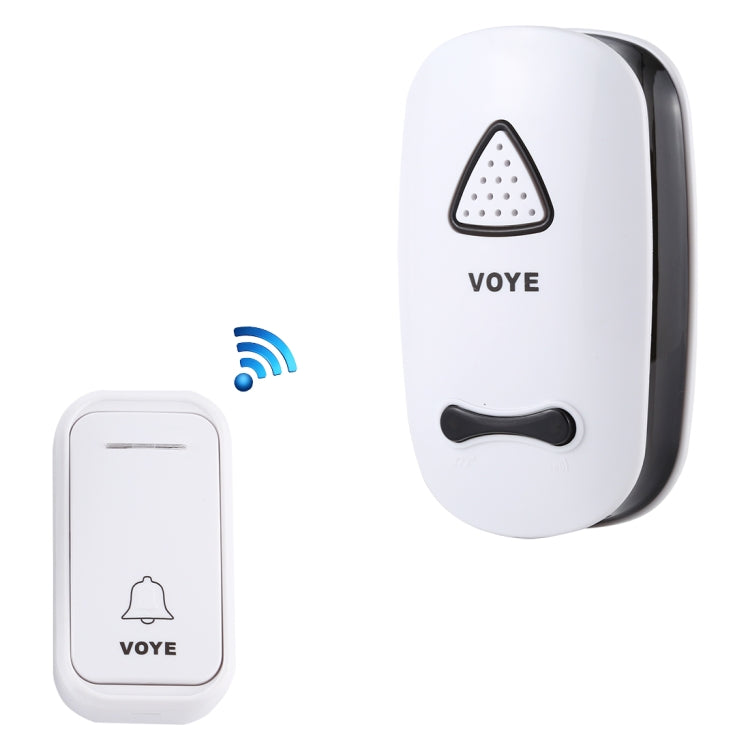 VOYE V025F Home Music Campanello senza fili con telecomando con 38 suoni polifonici, spina americana, V025F