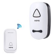 VOYE V025F Home Music Campanello senza fili con telecomando con 38 suoni polifonici, spina americana, V025F
