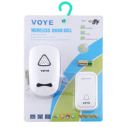 VOYE V025F Home Music Campanello senza fili con telecomando con 38 suoni polifonici, spina americana, V025F