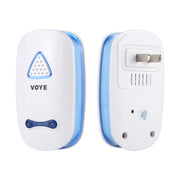 VOYE V025A Home Music Campanello senza fili con telecomando con 38 suoni polifonici, spina americana, V025A