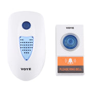 VOYE V003A Home Music Campanello senza fili con telecomando con 38 suoni polifonici, spina americana, V003A