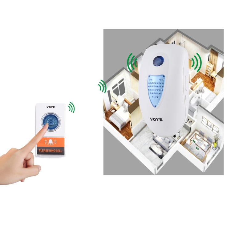 Campanello senza fili VOYE V003A con telecomando e 38 suoni