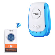VOYE V009A Home Music Campanello senza fili con telecomando con 38 suoni polifonici, spina americana, V009A