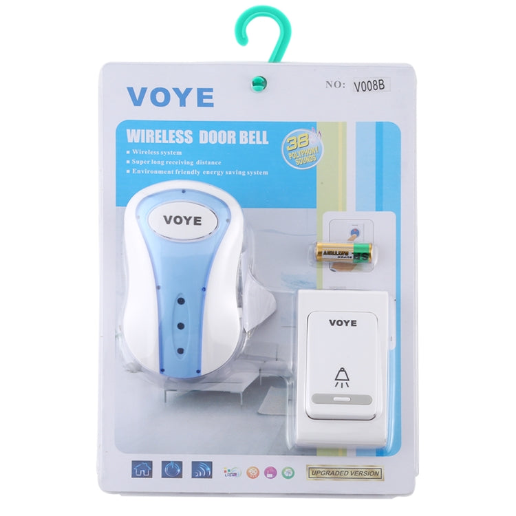 Campanello wireless VOYE V008B con telecomando e 38 suoni