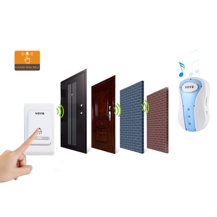 Campanello wireless VOYE V008B con telecomando e 38 suoni