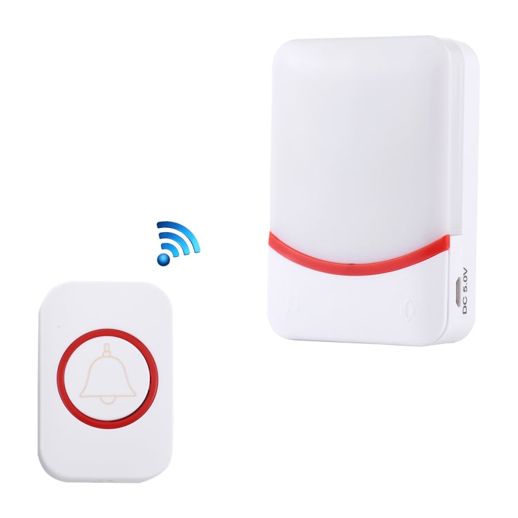 CMF1188 Home Music Campanello senza fili con telecomando con 38 suonerie e luci lampeggianti colorate + suonerie / suonerie / luci lampeggianti colorate 3 modalità