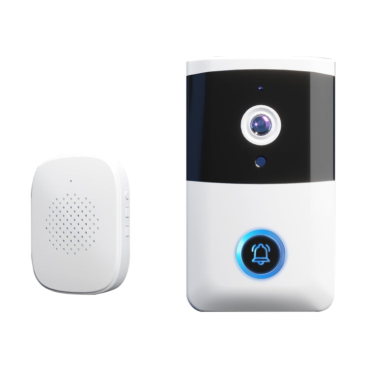 DoorBell i5 Smart Doorbell HD Wireless Bluetooth WiFi Telecamera di sicurezza Campanelli visivi Supporto antifurto Citofono vocale bidirezionale, i5