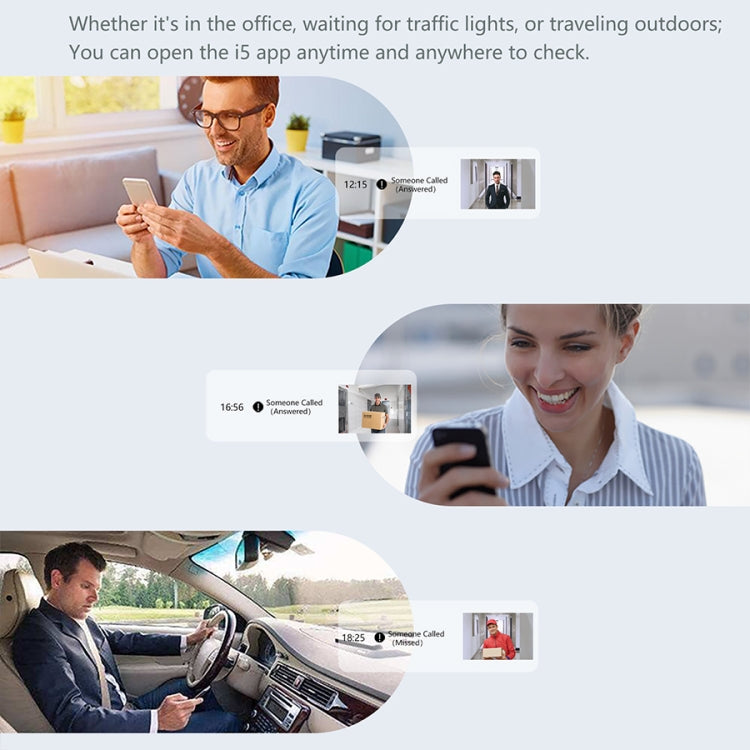 DoorBell i5 Campanello Smart HD Wireless con Telecamera