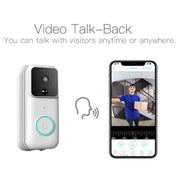 Anytek B60 720P Smart WiFi Campanello video visivo, supporto APP Remote e rilevamento PIR e scheda TF