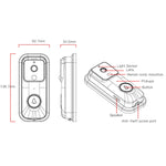 Anytek B60 Campanello video WiFi 720P con rilevamento PIR