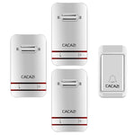 Campanello elettronico wireless cinetico con 3 ricevitori