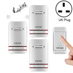 Campanello elettronico wireless cinetico con 3 ricevitori