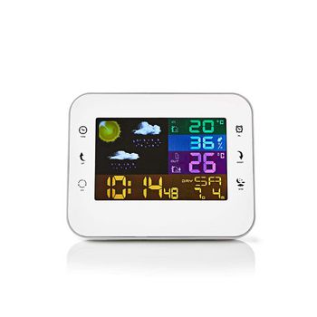 Weather Station | Indoor & Outdoor | Including wireless weather sensor | Weather forecast | Time display | Color LCD Display | Alarm clock function