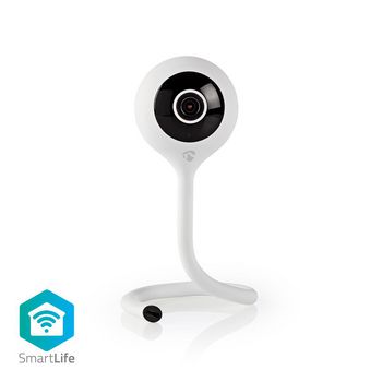 SmartLife Indoor Camera | Wi-Fi | Full HD 1080p | Cloud Storage (optional) / microSD (not included) | With motion sensor | Night vision | White