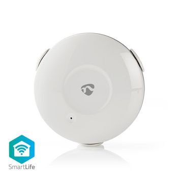 SmartLife Water Detector | Wi-Fi | Battery Powered | Extension included | Max. battery life: 24 Months | 50 dB | White