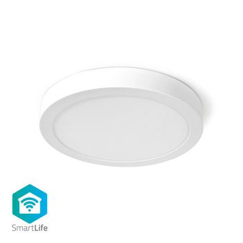 SmartLife Ceiling Light | Wi-Fi | Cool White / Warm White | Round | Diameter: 300mm | 1200 lm | 2700 - 6500K | IP20 | Energy class: G | Android™ / IOS