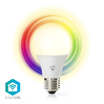 SmartLife Full Color LED Bulb | Wi-Fi | E27 | 806 lm | 9W | RGB / Warm to Cool White | 2700 - 6500K | Android™ / IOS | Bulbs | 1pcs