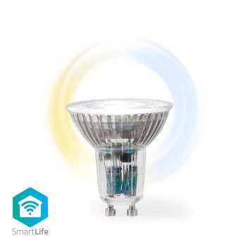 SmartLife LED Spot | Wi-Fi | GU10 | 345 lm | 5W | Warm to Cool White | 2700 - 6500K | Energy class: G | Android™ / IOS | PAR16 | 1pcs