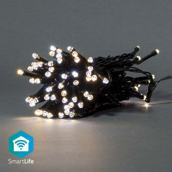 SmartLife Christmas Lights | String | Wi-Fi | Warm to Cool White | 50 LED's | 5.00 m | Android™ / IOS