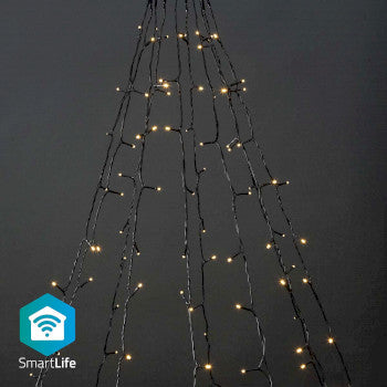 SmartLife Christmas Lights | Tree | Wi-Fi | Warm White | 200 LED's | 20.0 m | 10 x 2 m | Android™ / IOS