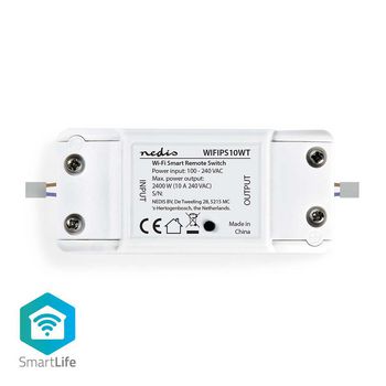 SmartLife Power Switch | Wi-Fi | 2400W | Terminal Block | App available for: Android™ / IOS