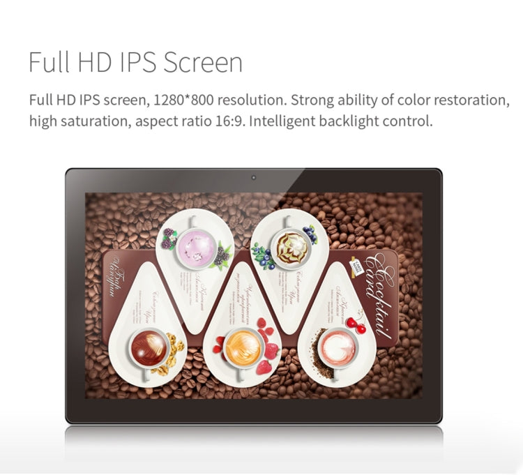 HSD1020T Touch Screen PC tutto in uno con supporto, 2 GB + 16 GB, 10,1 pollici IPS Android 8.1 RK3288 Octa Core fino a 1,5 GHz, supporto OTG e Bluetooth e WiFi, spina EU/US/UK, HSD1020T