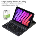 Custodia in pelle con tastiera per iPad Mini 6