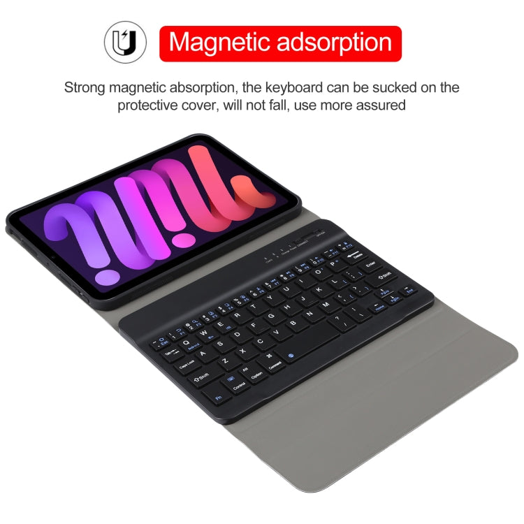 Custodia in pelle con tastiera per iPad Mini 6